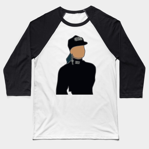 Janet Jackson Rhythm Nation Baseball T-Shirt by popmoments